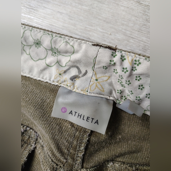 Olive Green Casual Pants - Picture 3 of 7